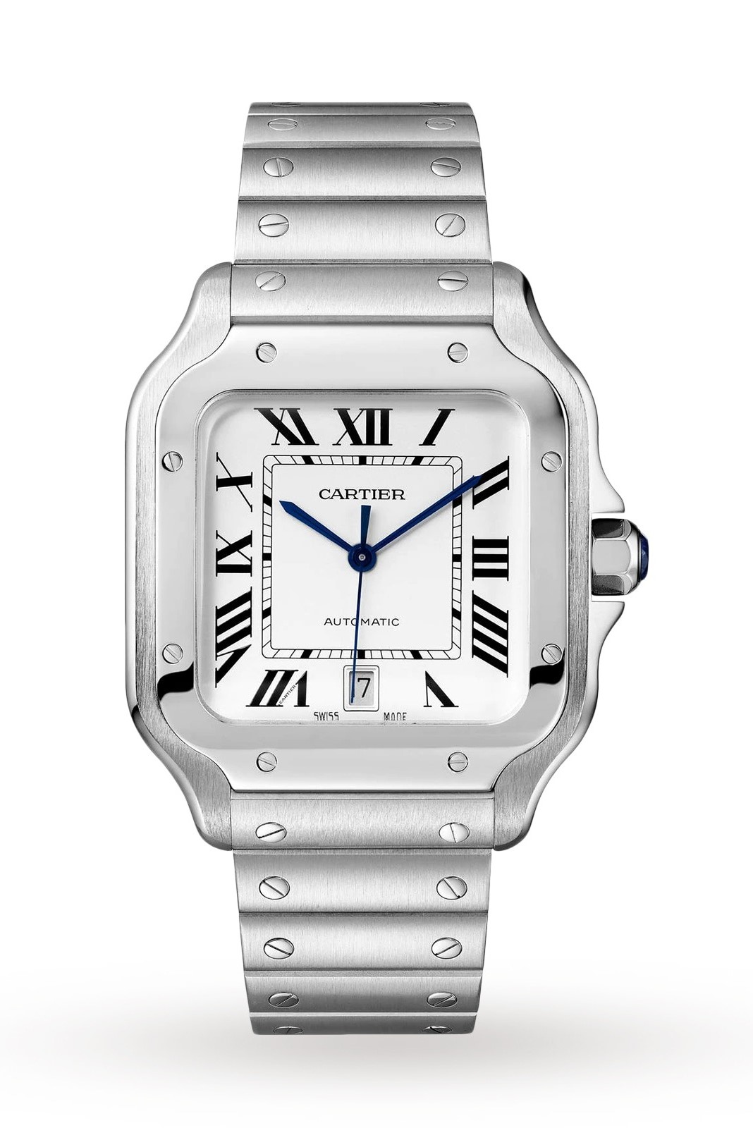 Cartier Santos White Large WSSA0018