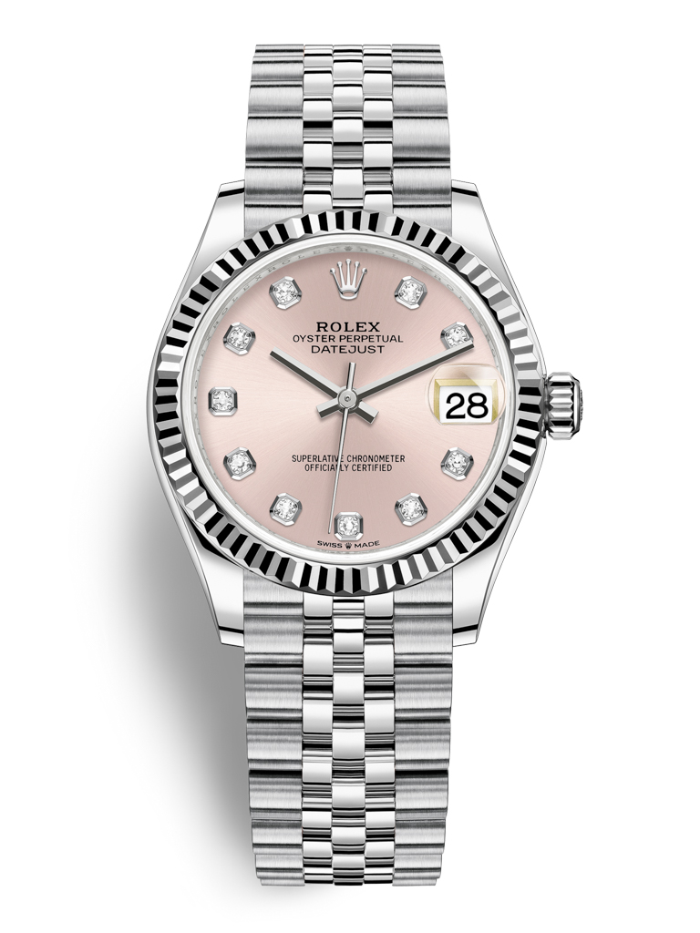 Rolex Datejust 31mm Stainless Steel 278274 Pink Diamond Jubilee