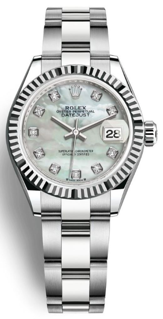 Lady Datejust 28mm Stainless Steel 279174 MOP Diamond Oyster