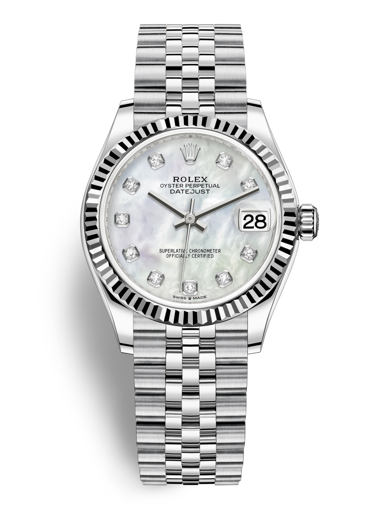 Rolex Datejust 31mm Stainless Steel 278274 MOP Diamond Jubilee